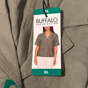 Buffalo David Bitton Gray Women's Top